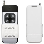 T�l�commande sans fil haute puissance � quatre boutons pour commande � distance du moteur de pompe � ...