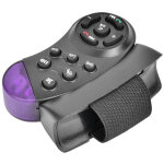 T�l�commande sans fil au volant universel 11 boutons pour lecteur cd dvd mp5 de voiture