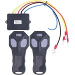 T�l�commande de treuil sans fil, 2 pi�ces 434mhz t�l�commande de treuil sans fil 12v de remplacement ...