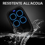 T�l�commande universelle 4 en 1 (2 pi�ces) pour portails et garages ? t�l�commande � code tournant multifr�que ...