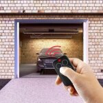 T�l�commande universelle 433 mhz ? lot de 2 ? 4 canaux ? �metteur portatif pour portails et portes de ...
