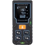 T�l�m�tre laser 100 m / 328 pieds outil de mesure laser portable avec 2 niveaux � bulles grande unit� ...