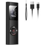 Telemetre laser 40m, portable laser num�rique metre de calcule distance surface volume