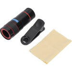 T�l�scope monoculaire universel 12x zoom hd pour t�l�phone - observation et prise de vue � distance (22mm, ...