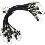 Tend elastique avec crochet, 10 pcs 30cm sangles de rangement robustes, universels robustes tends sandow, ...