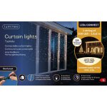 Tenda led connect rideau lumineux 200 led 1, 5x2 metri