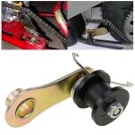 Tendeur de cha�ne avec ressorts et rouleaux, ajusteurs de cha�ne pour sports motoris�s de moto