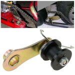 Tendeur de cha�ne avec ressorts et rouleaux, ajusteurs de cha�ne pour sports motoris�s de moto