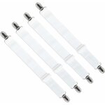 Tendeur drap housse r�glable (65cm � 200cm), fixation attache sangle de maintien ajustable pour drap ...