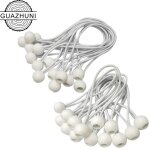 Tendeur elastique, sandow elastique, 30 pi�ces tendeur bache pour banni�re, b�che, pavillon, tente, rideaux ...