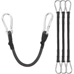 Tendeurs elastique vec crochets, cordon �lastique avec mousqueton, sangle sandow elastique tendeurs de ...
