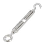 Tendeur m12 oeil - crochet inox a4