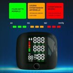 Tensiom�tre �lectronique au poignet ? �cran lcd r�tro�clair� ? m�morisation de plusieurs mesures ? brassard ...