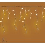 Tente de pluie luccika stalactites 3 me'tres avec 120 lumie'res de noel en maxi warm white led avec flash ...