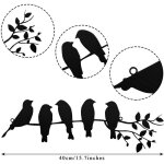 Tenture murale d�coration murale oiseau en m�tal feuille et oiseau sculpture en m�tal silhouette d'oiseau ...