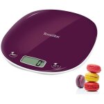 Balance de cuisine lectronique terraillon macaron prune - capacit 5 kg - design lgant