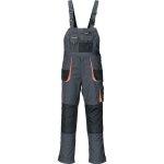 Terratrendjob - pantalon pour hommes taille 48 gris fonc / noir / orange 65 % pes / 35 % coton