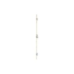 Tesa assa abloy - serrure 3 points � larder p�nes lat�raux finition or g�che courte - tesa - tlpn3scae ...
