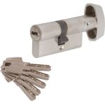 Tesa assa abloy - cylindre � bouton vari� nickel� - b30 x 30 mm - t60 - tesa