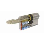 Tesa assa abloy - cylindre de sret tesa t60 dbrayable - nickel - 40 x 50 - vari - 5 cls - t65d4050n ...