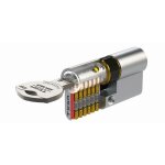 Tesa assa abloy - cylindre de s�ret� tesa td60 cl� reversible - nickel� - 30 x 40 - vari� - 3 cl�s - ...