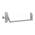 Serrure anti - panique universelle barre 1 point - tesa - argent