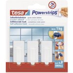 Tesa - crochet petit et classique powerstrip 57530 - 00013 - 20 blanc 3 pc(s)