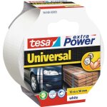 Tesa - ruban adh�sif toil� � extra power 56348 - 00005 - 05 blanc (l x l) 10 m x 50 mm caoutchouc 1 pc(s) ...