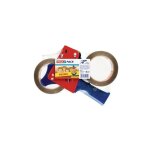 Tesa - d�rouleur pour ruban adh�sif d'emballage avec 2 rouleaux 66m x 50mm