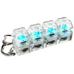 Tester de switches clavier m�canique ergonomique - porte - cl�s 4 touches