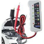 Testeur de batterie automobile, voyant led haute pr�cision 6v 12v analyseur de batterie automatique - ...