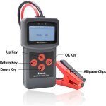 Testeur batterie moto / voiture 12v ? analyseur num�rique sae / cca / jis ? diagnostic pr�cision pour ...