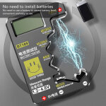 Testeur de batterie num�rique aneng, grand �cran lcd pour cellules n, d, c, aa, aaa et pile bouton, capacit� ...