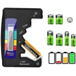 Testeur de batterie num�rique, testeur de batterie lcd universel pour pile bouton aaa / aa / c / d 1, ...