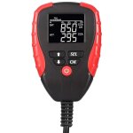 Testeur de batterie de voiture 12 v avec testeur de batterie num�rique ah / cca en mode cca et analyseur ...