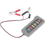 Testeur de batterie voiture 12v et alternateur avec indicateur led charge test