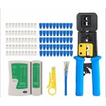 Testeur de c�ble + outil � sertir rj45 pour passer � travers cat6 cat5e cat5 outil � sertir pour rj45 ...