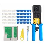 Testeur de c�ble + outil � sertir rj45 pour passer � travers cat6 cat5e cat5 outil � sertir pour rj45 ...