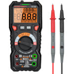 Testeur et d�tecteur de tension multim�tre automatique num�rique trms 6000 points (guide de bornes led), ...