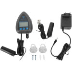 Testeur de qualit� d'eau wifi 5 en 1 mini continu pour tuya avec prise eu 230v - moniteur ph ec sel sg ...