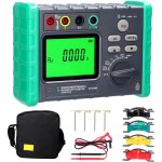 Testeur de r�sistance de terre haute pr�cision multi - vitesses, voltm�tre, m�gohmm�tre, mesure tension ...