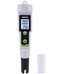 Testeur de salinit� pour piscine 0 - 199, 9 ppt, testeur de sel pour piscine, stylo num�rique pour tester ...