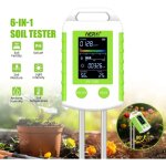 Testeur de sol 6 en 1 appareil multifonction pour jardiniers et agriculture, mesure le ph, l?humidit� ...