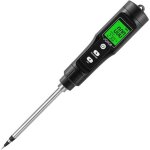 Testeur de temp�rature du sol multifonction avec �talonnage de la temp�rature lcd num�rique