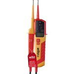 Wiha - testeur de tension et de continuit� 0, 5 ? 1 000 v ac, cat iv 2 piles aaa incluses (45217)