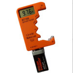 Testeur de tension pour piles 18650, d�tecteur de tension pour piles bouton 9 v, testeur de piles aaa ...