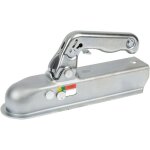 T�te d'attelage remorque, timon remorque carr� de 50mm, compatible avec tous types de boule d'attelage ...