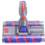 T�te de balai �lectrique pour aspirateurs dyson v15 v11 v10 v8 v7, double rouleau, brosse universelle, ...