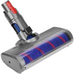 T�te de brosse �lectrique � roue souple pour aspirateur dyson v11 v10 v8 v7, accessoire de remplacement ...