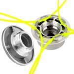 T�te de ligne en aluminium, 4 lignes t�te coupe bordure universel, t�te de coupe - herbe en aluminium, ...